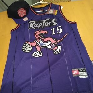 Vince Carter jersey with hat